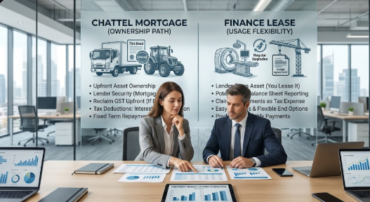 Chattel Mortgage vs Finance Lease