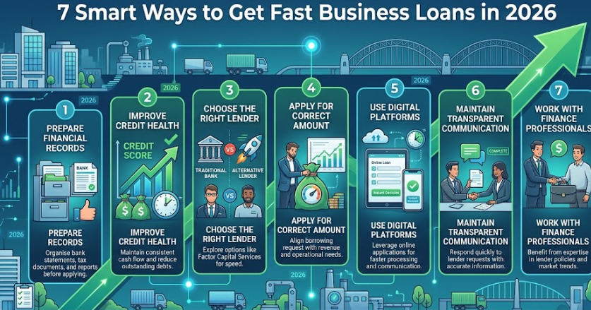 7 Smart Ways to Get Fast Business Loans